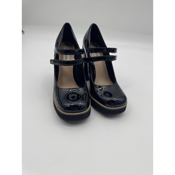 Steve Madden Womens 10 M Platform Mary Jane Y2K Whimsigoth Grunge Chunky Retro - Picture 1 of 15